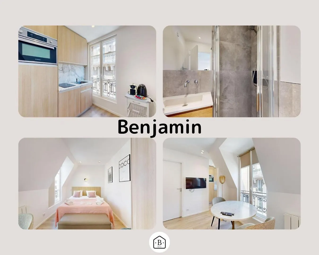 162 Suite Benjamin - Superbe Appartement A Paris Frankrig